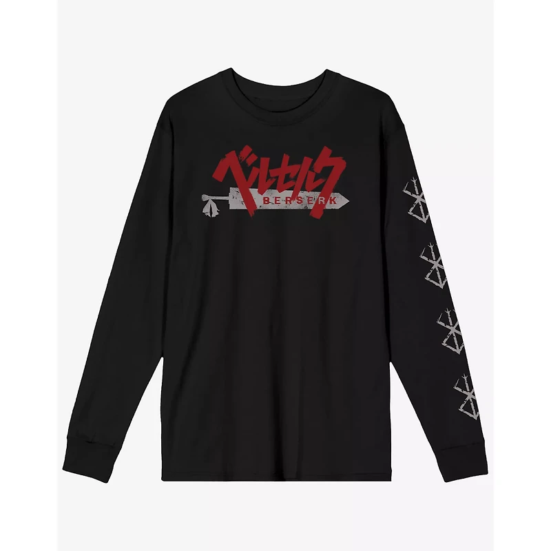 Berserk Sword Long Sleeve T Shirt