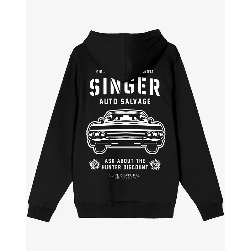 Singer Auto Salvage Hoodie - Supernatural