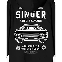 Singer Auto Salvage Hoodie - Supernatural