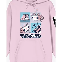 Axolotl and Frog Hoodie - Minecraft