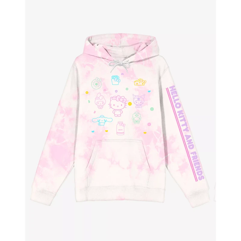 Hello Kitty & Friends Tie Dye Hoodie