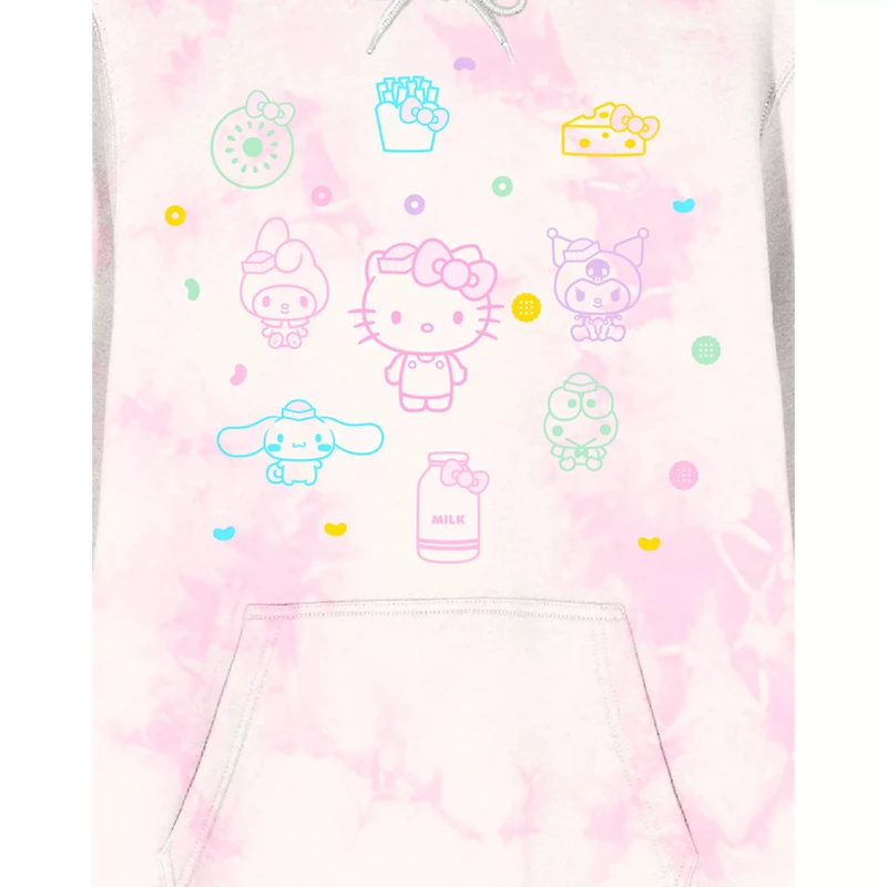Hello Kitty & Friends Tie Dye Hoodie