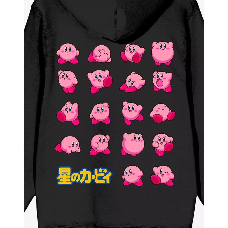 Kirby Faces Zip Hoodie - Nintendo