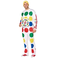 Adult Twister Board Game Jumpsuit Costume