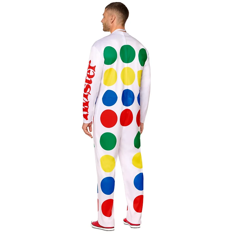 Adult Twister Board Game Jumpsuit Costume