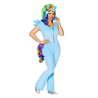 Adult Rainbow Dash Jumpsuit Costume -  My Little Pony Friendship Is Magic