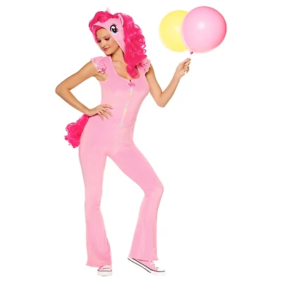 Adult Pinkie Pie Jumpsuit Costume - My Little Pony Friendship Is Magic