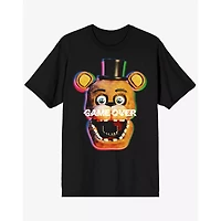 Freddy Fazbear Game Over T Shirt - Five Nights at Freddy's