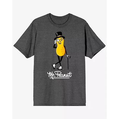Gray Mr. Peanut T Shirt