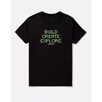 Build Create Explore T Shirt - Minecraft
