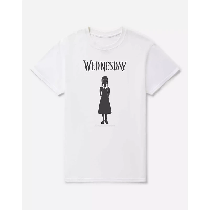 White Wednesday Silhouette T Shirt