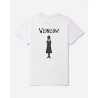 White Wednesday Silhouette T Shirt