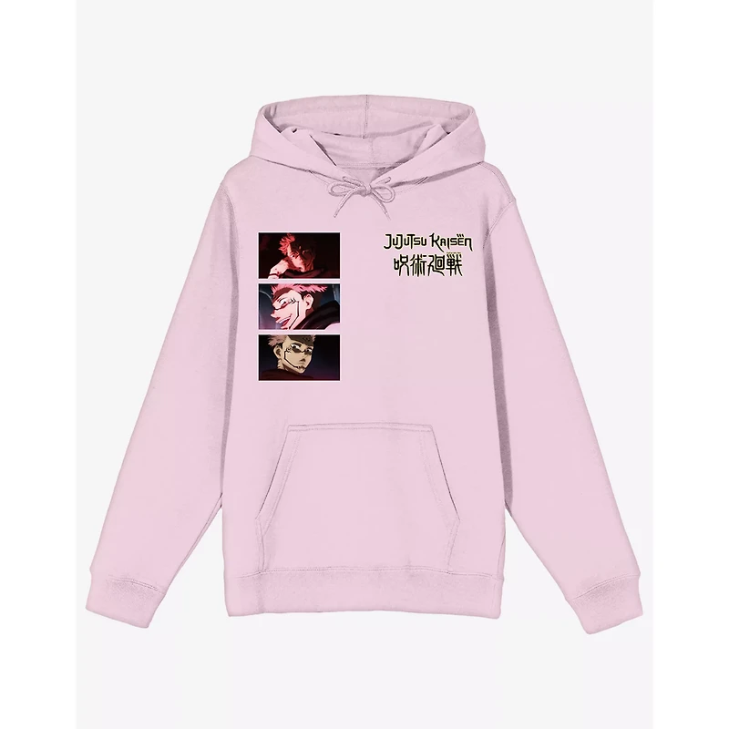 Pink Jujutsu Kaisen Hoodie