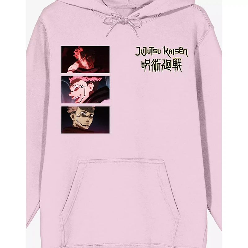 Pink Jujutsu Kaisen Hoodie