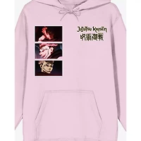 Pink Jujutsu Kaisen Hoodie