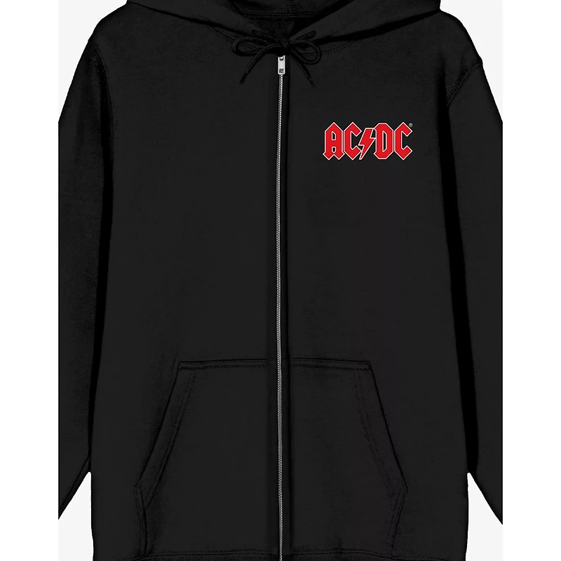 ACDC Highway to Hell Zip Hoodie