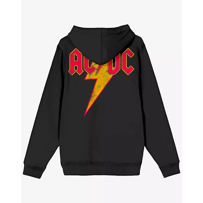 ACDC Band Logo Zip Hoodie