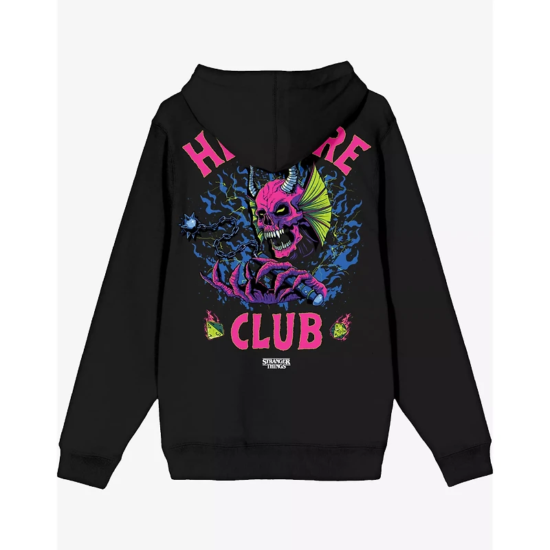Hellfire Club Zip Hoodie - Stranger Things