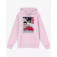 Pink Inuyasha Group Shot Hoodie