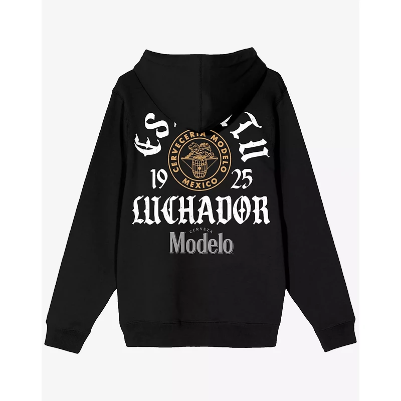 Black Modelo Luchador Hoodie
