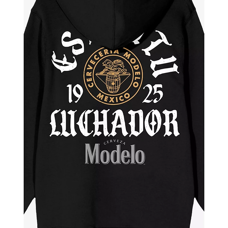 Black Modelo Luchador Hoodie