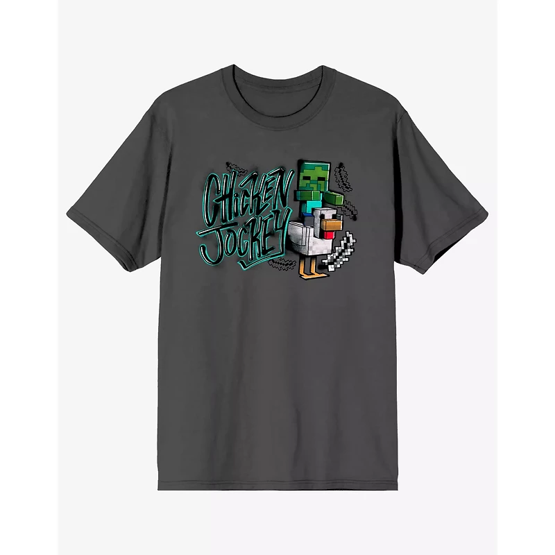 Minecraft Chicken Jockey T Shirt