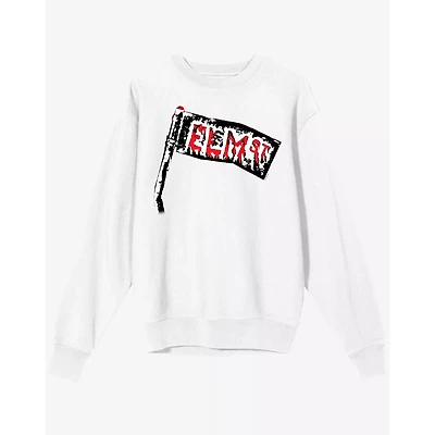 White A Nightmare on Elm Street Sweatshirt