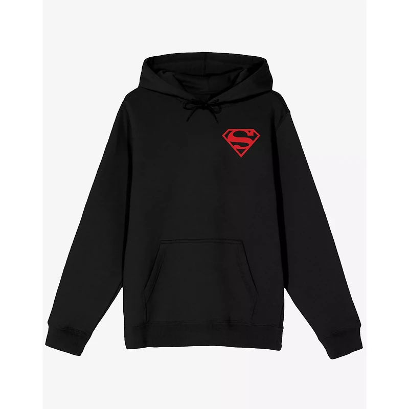 Superman Red Logo Hoodie