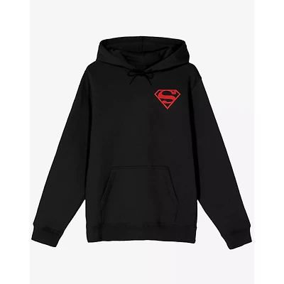 Superman Red Logo Hoodie