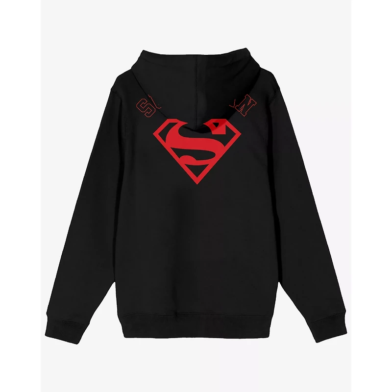 Superman Red Logo Hoodie