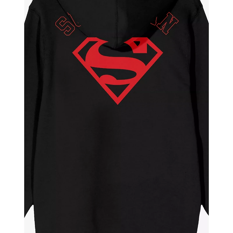 Superman Red Logo Hoodie