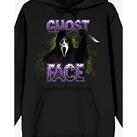 Ghost Face Neon Splash Hoodie