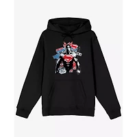Superman Collage Hoodie