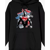 Superman Collage Hoodie