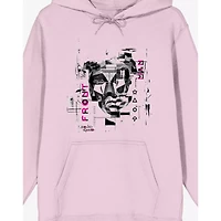 Pink Front Man Hoodie - Squid Game