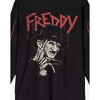 Freddy Krueger Claws Long Sleeve T Shirt - A Nightmare on Elm Street