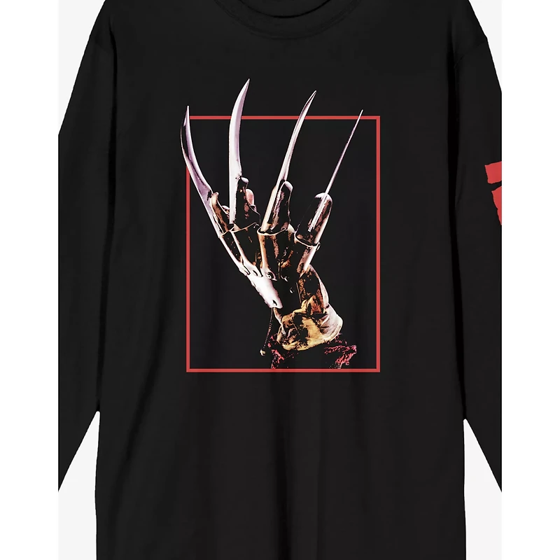 Freddy Krueger Hand Long Sleeve T Shirt - A Nightmare on Elm Street