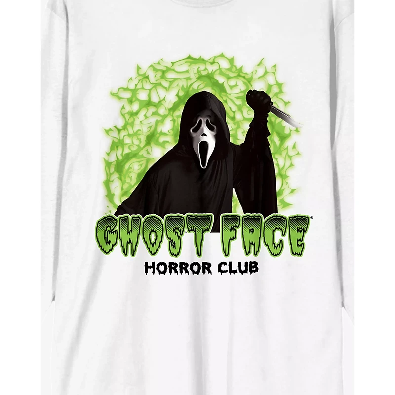Ghost Face Horror Club Long Sleeve T Shirt