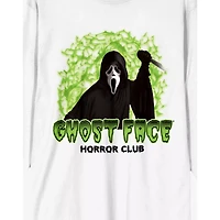 Ghost Face Horror Club Long Sleeve T Shirt