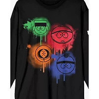South Park Graffiti Long Sleeve T Shirt