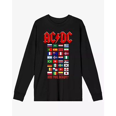 ACDC World Tour Long Sleeve T Shirt