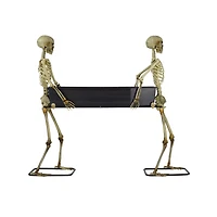 5 Ft LED Skeletons with Coffin