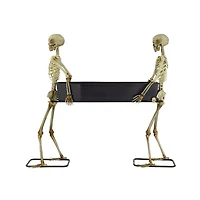 5 Ft LED Skeletons with Coffin