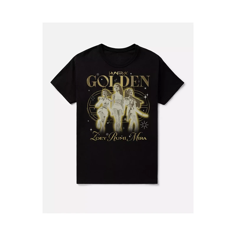 Huntr/x Golden T Shirt - KPop Demon Hunters