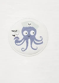 Octopus-print t-shirt
