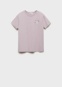 Short-sleeved printed t-shirt