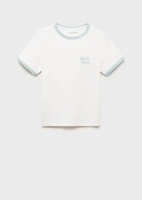 Short-sleeved printed t-shirt