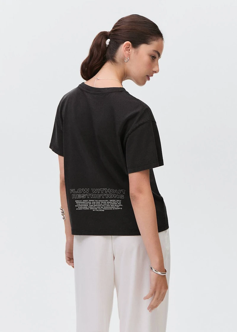 Appliqués butterfly t-shirt
