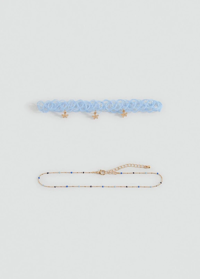 2 pack of necklaces