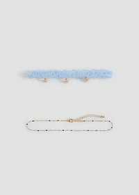 2 pack of necklaces